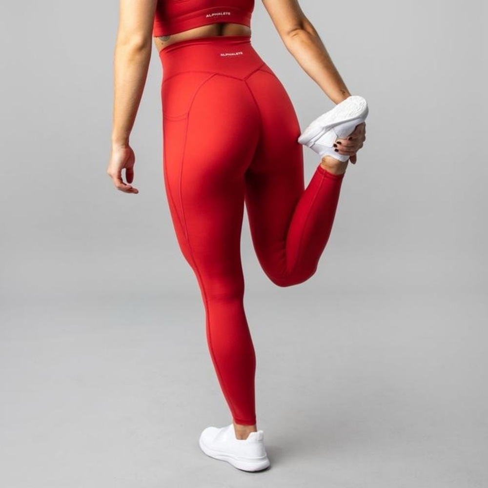 Alphalete Red Leggings